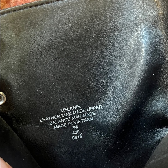 Marc Fisher, Black Lace-Up Boots, size 7 - Picture 5 of 9